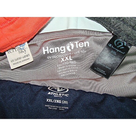 Lot Of 4 Womens Running Dress Casual Shorts Size 1X-2X Hang Ten Champion Plus - Picture 6 of 11